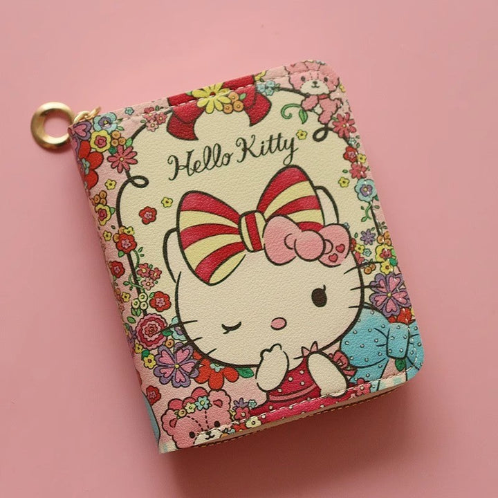 Hello Kitty-Themed Zip Around Wallet Bowlift