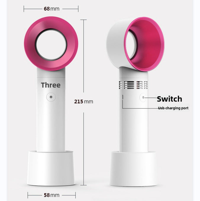 Compact Handheld Fan with Quiet Operation Bowlift