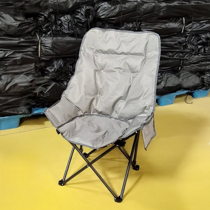 Ergonomic Folding Chair With Back Support Bowlift
