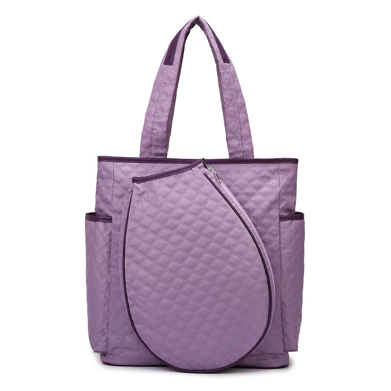 Functional Shopper Bag With Practical Exterior Pockets Bowlift