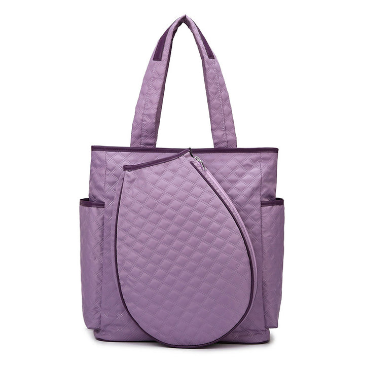 Functional Shopper Bag With Practical Exterior Pockets Bowlift