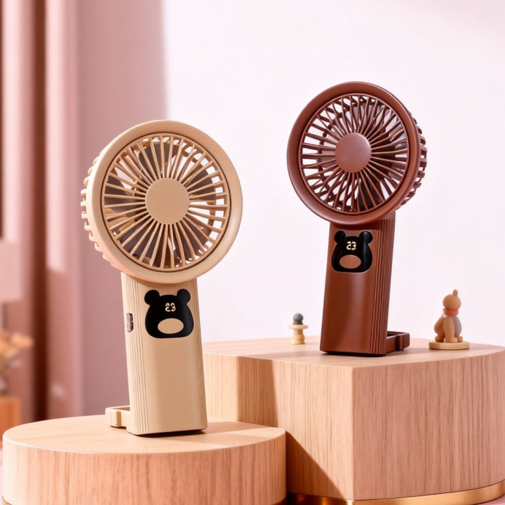 Women's Portable Mini Fan with Clamp System Bowlift