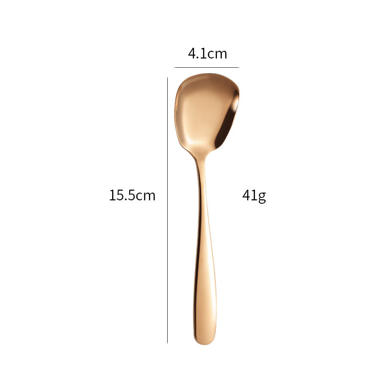 Elegant dessert spoon with ergonomic design Bowlift