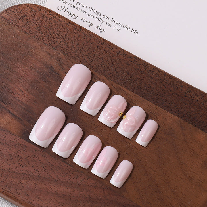Premium Decorative Press-On Nail Tips Bowlift