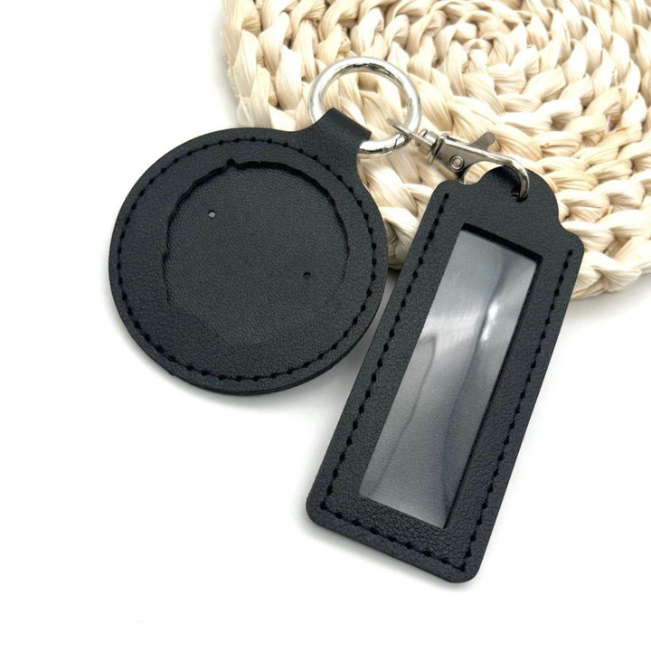 Personalized Leather Keychain Bowlift