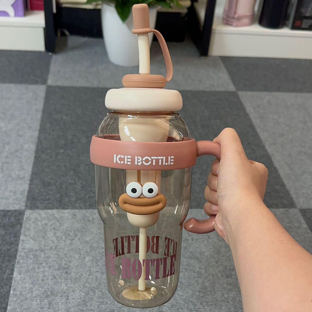 Unisex Water Bottle with Funny Design Bowlift