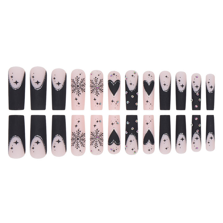 Glittery Stiletto Nail Art Set Bowlift