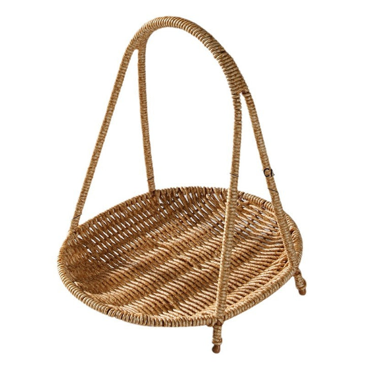 Elegant Woven Storage Basket Bowlift
