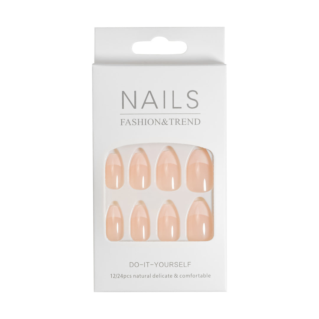 Artistic Graphic Press-On Nail Set Bowlift