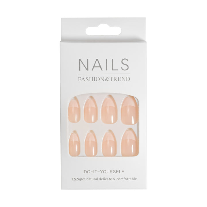 Artistic Graphic Press-On Nail Set Bowlift