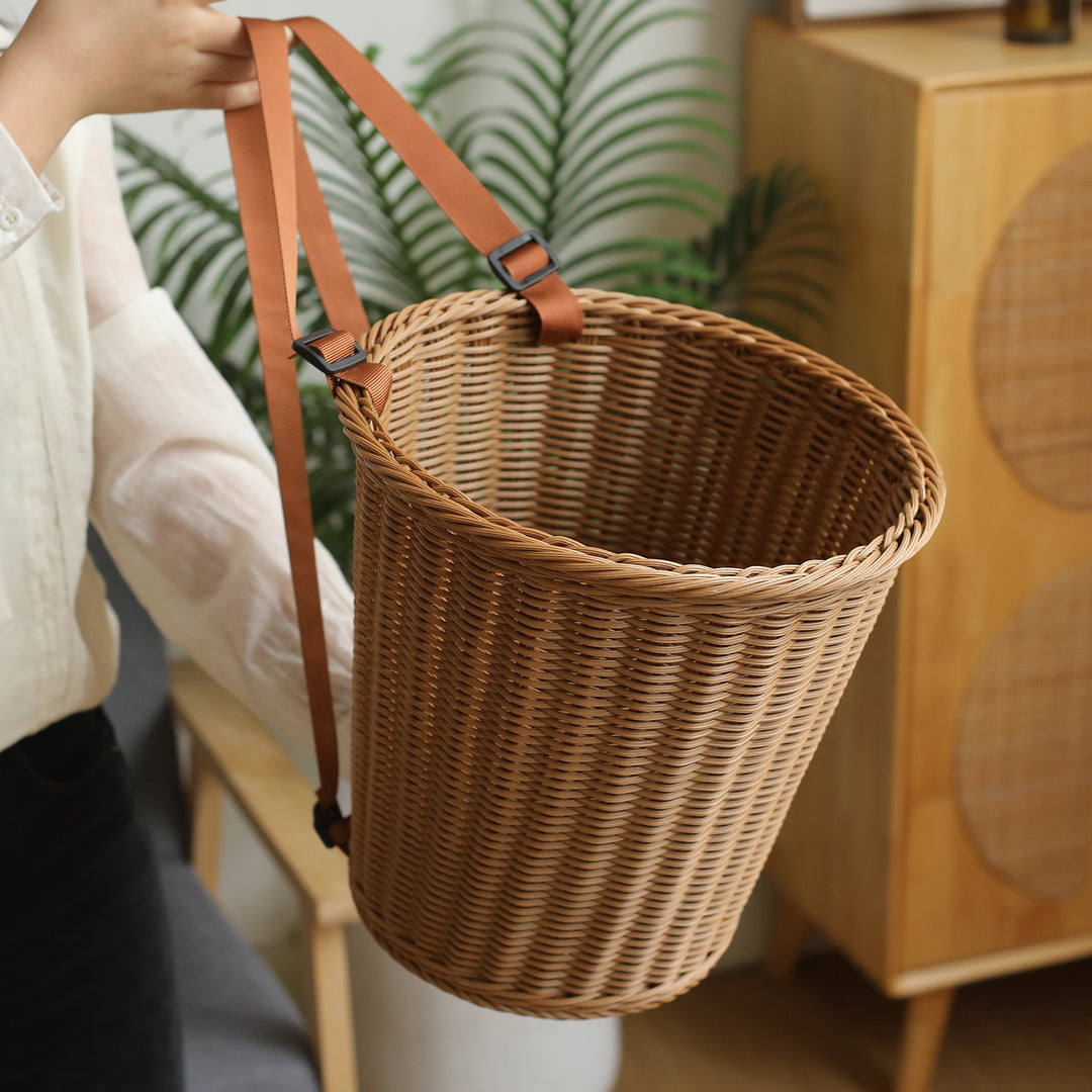 Unisex Modern Basket with Ergonomic Shoulder Strap Bowlift