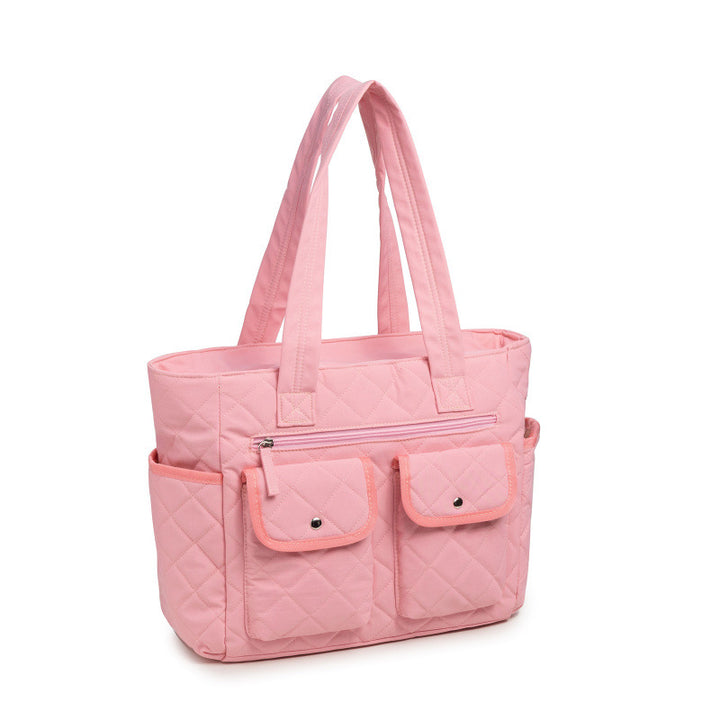 Stylish handbag with multiple outer pockets Bowlift