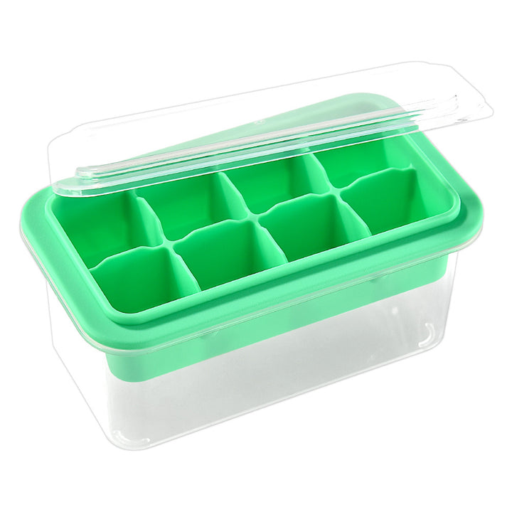 Silicone Ice Cube Tray with Practical Lid Bowlift