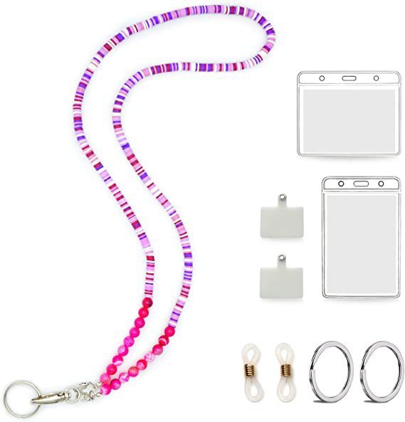 Beaded ID Badge Lanyard Bowlift