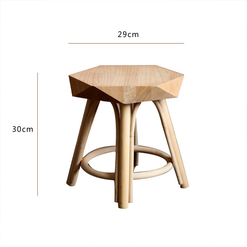 Modern stool made of high-quality Bowlift wood
