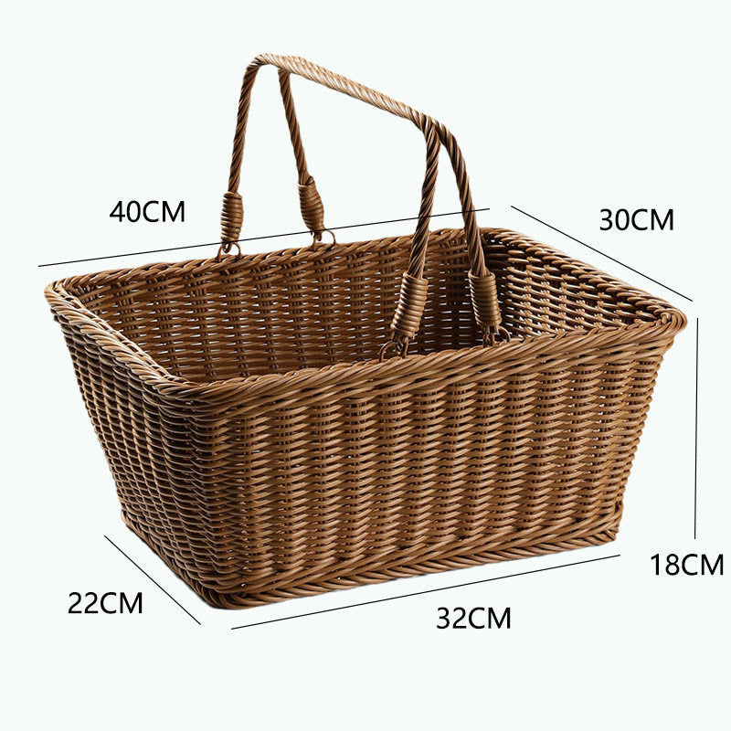 Woven Storage Basket Bowlift