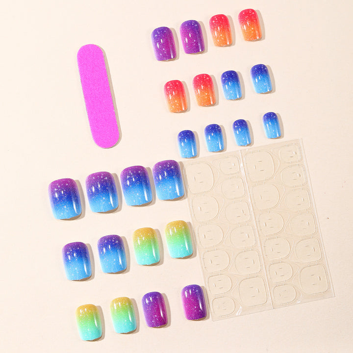 Gradient Glitter Nail Art Set Bowlift