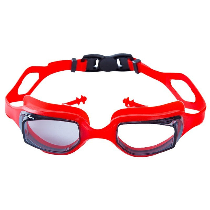 Men's Professional Anti-Fog Swim Goggles Bowlift