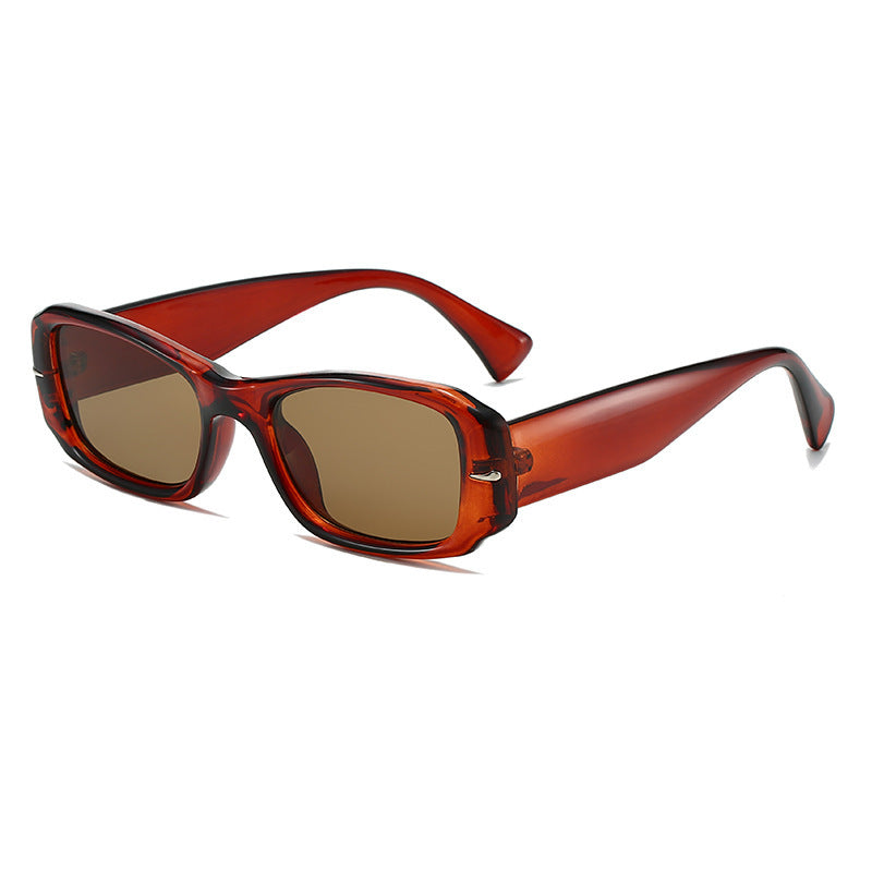 Retro-Inspired Thick Frame Sunglasses Bowlift