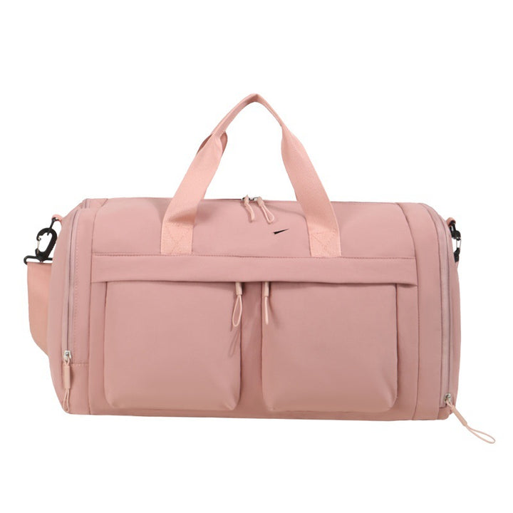 Sporty duffel bag with multiple exterior pockets Bowlift