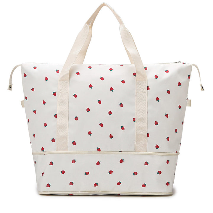 Fashionable Tote Bag with Fruity Design Bowlift