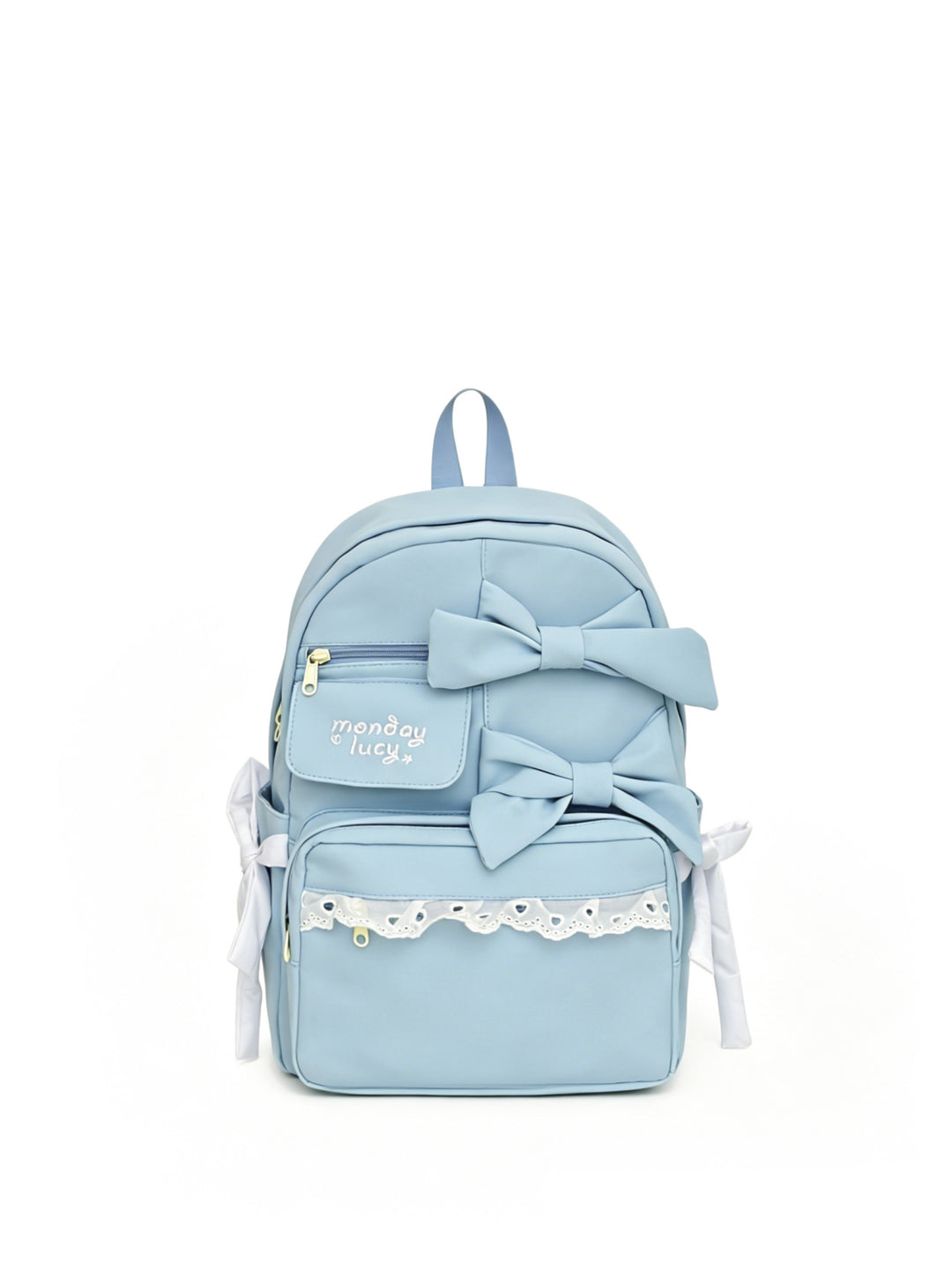 Cute Bow-Accent School Backpack Bowlift