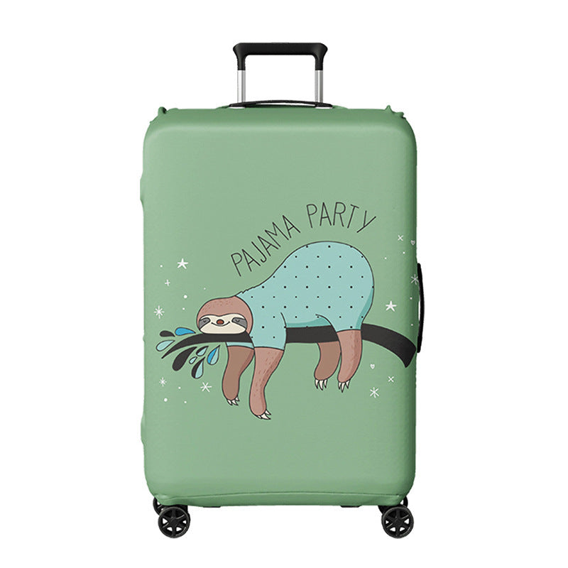 Unisex Hard-shell suitcase with cheerful pirate motif Bowlift