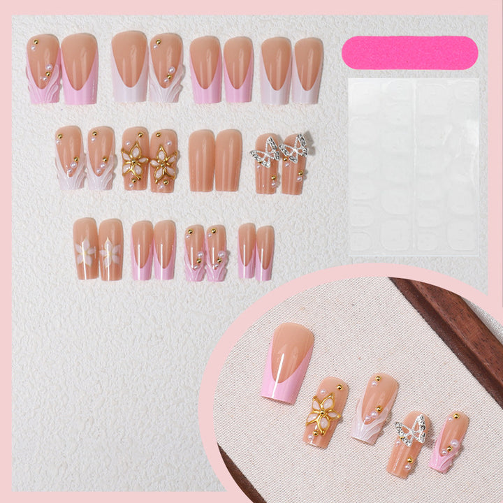 Luxury Decorative Press-On Nail Tips Bowlift