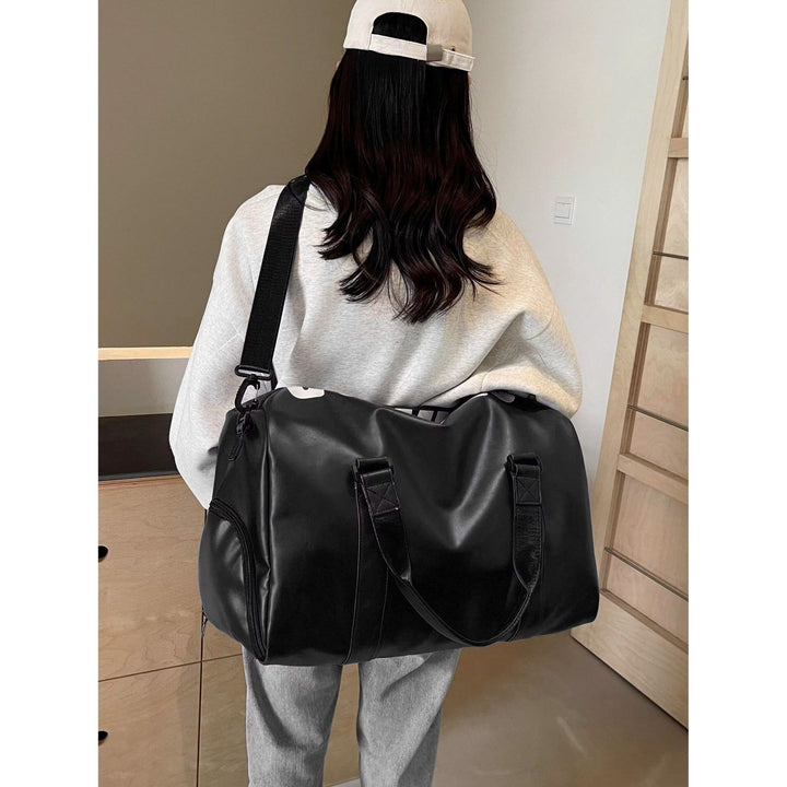 Glossy Finish Travel Duffel Bag Bowlift