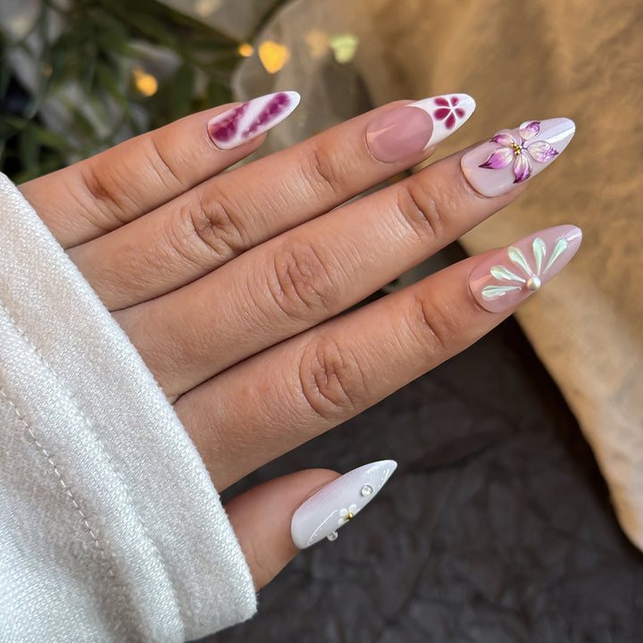 Decorative Press-On Nail Art Collection Bowlift