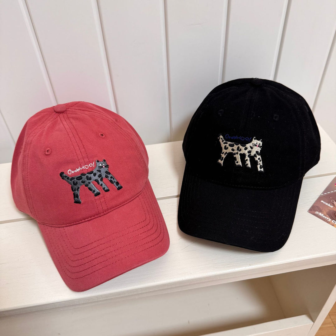 Women's Cute Graphic Embroidered Baseball Cap Bowlift