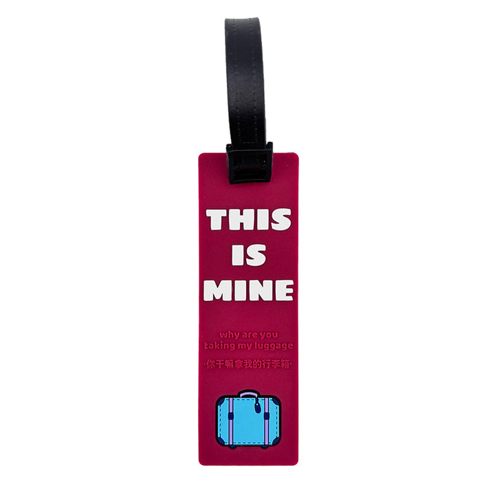 Unisex Personalized Travel Luggage Tag Bowlift