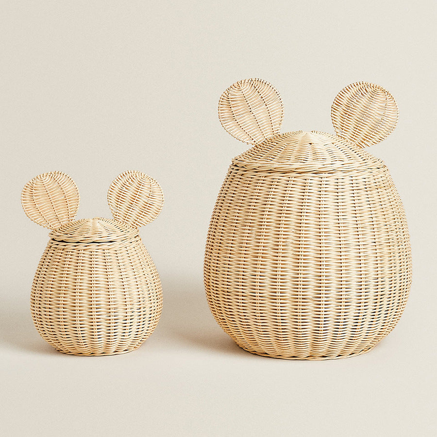Playful Woven Storage Container Bowlift