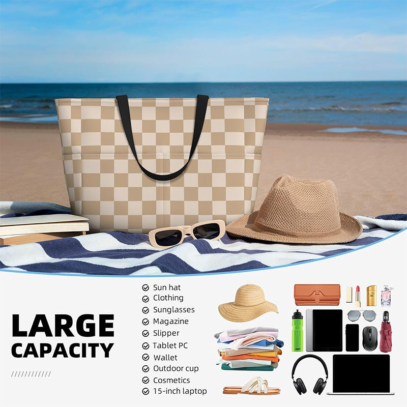 Practical beach bag with generous compartments Bowlift