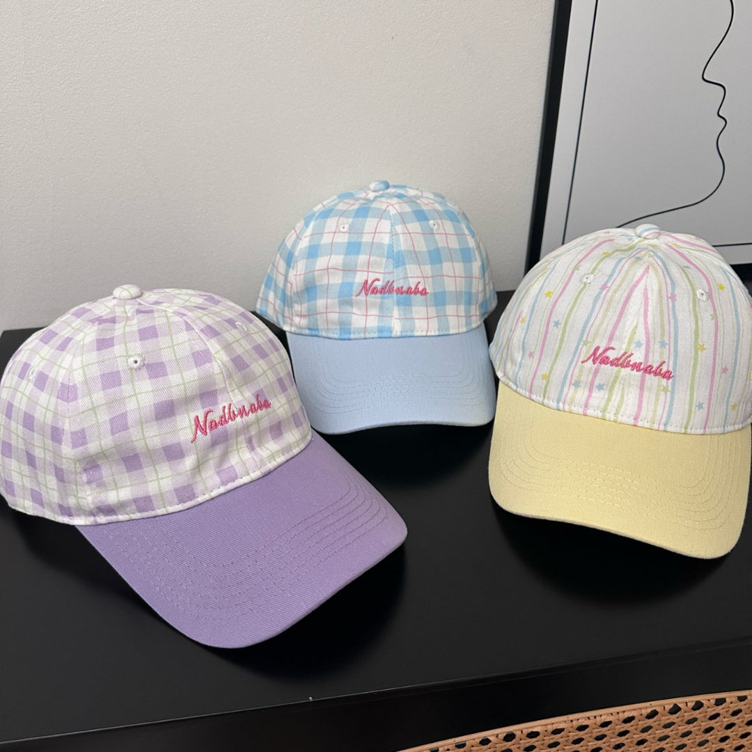 Women's Patterned Adjustable Baseball Cap Bowlift