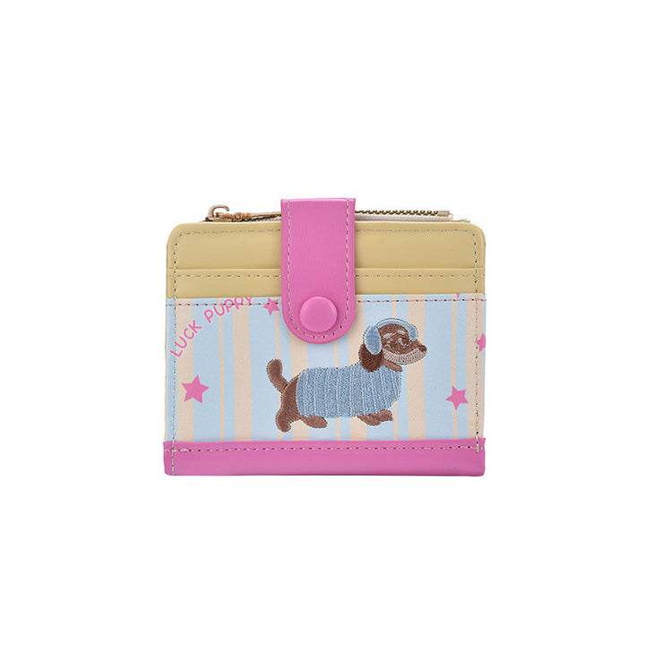 Cute Animal-Themed Zippered Coin Purse Bowlift
