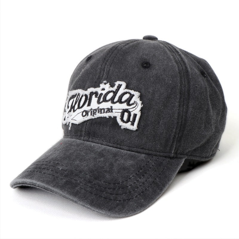 Women's Vintage-Inspired Cotton Baseball Cap Bowlift