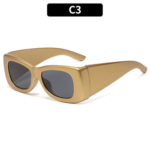 Sleek Oversized Square Sunglasses