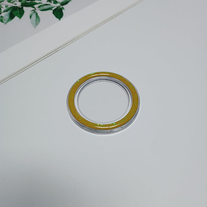 Decorative Transparent Compact Mirror Bowlift