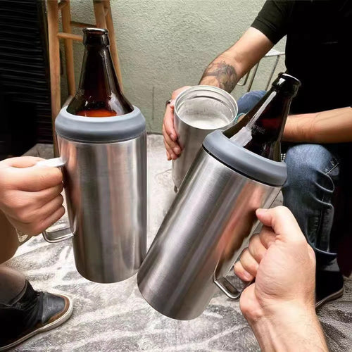 Men's Insulated Mug with Ergonomic Handle Bowlift