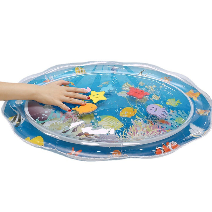 Unisex water play mat with colorful marine motifs Bowlift