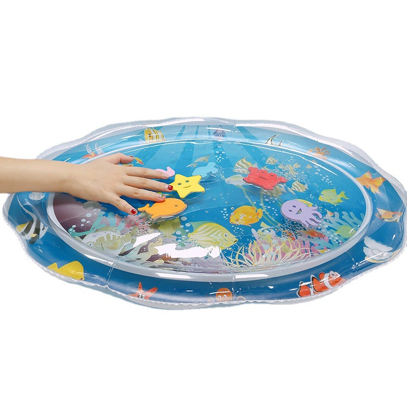 Unisex water play mat with colorful sea motifs Bowlift