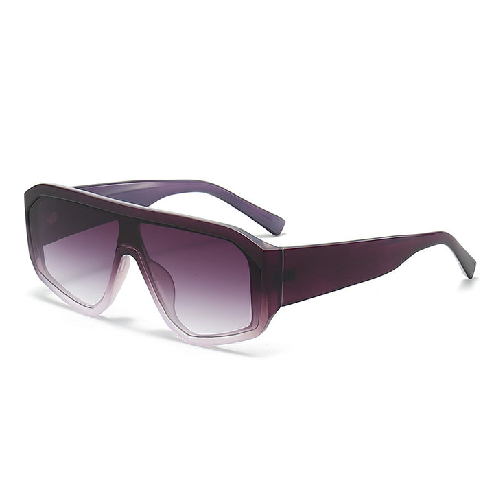 Men's Futuristic Oversized Shield Sunglasses Bowlift