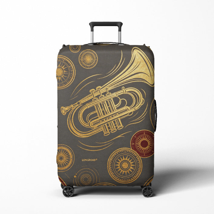 Women's suitcase cover in elegant vintage design Bowlift