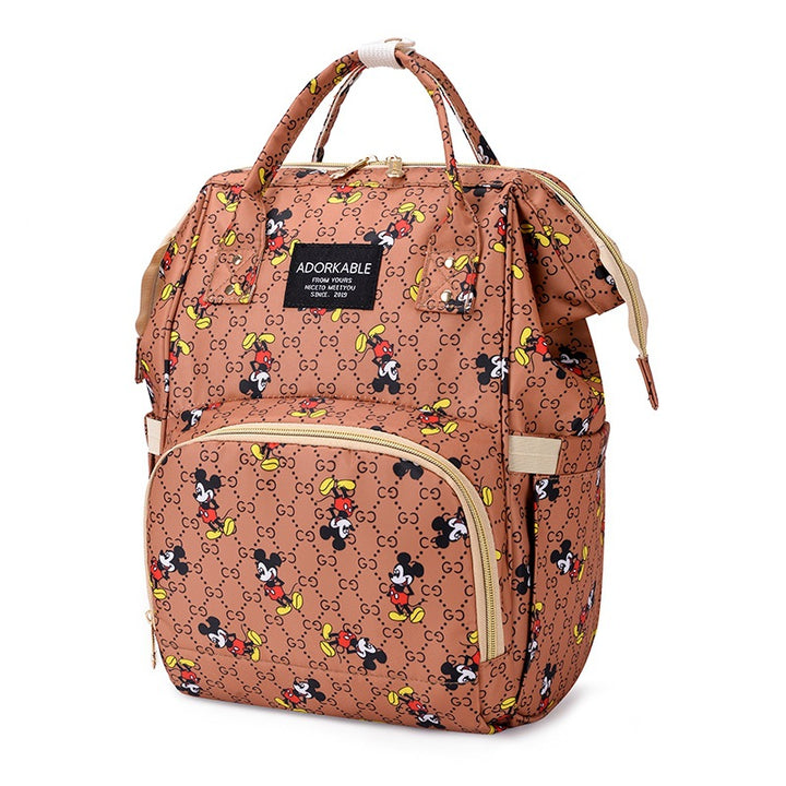 Cute Character Design Diaper Backpack Bowlift