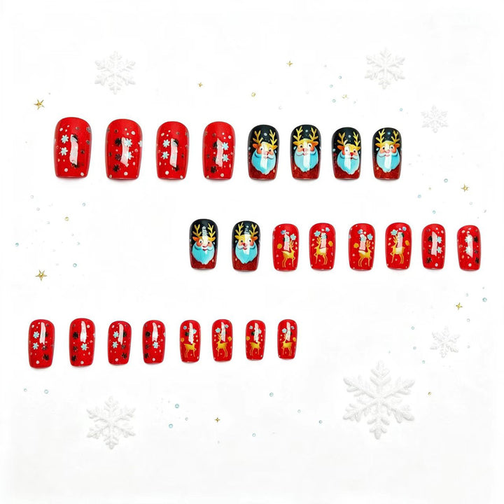 Christmas-Themed Nail Art Set Bowlift