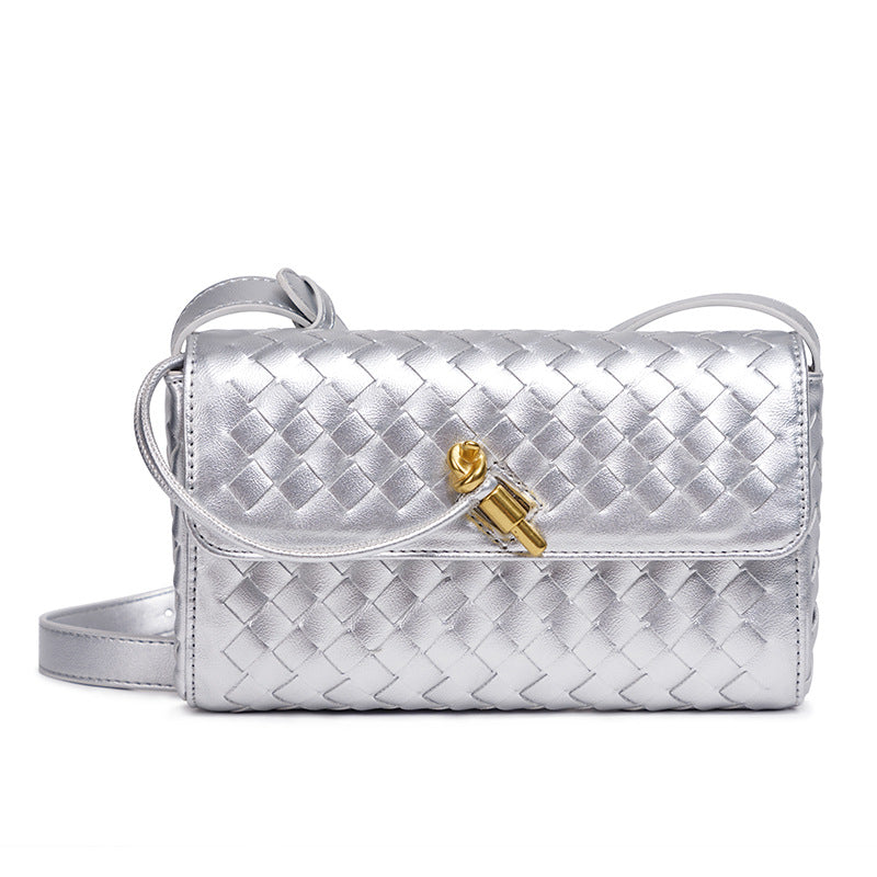 Woven Crossbody Clutch Bowlift