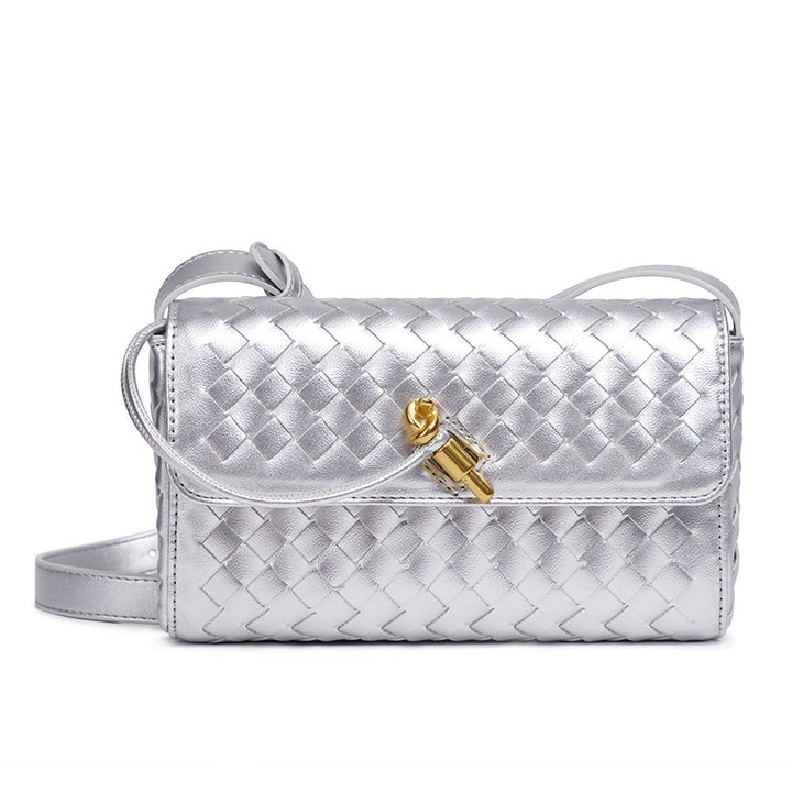 Woven Crossbody Clutch Bowlift