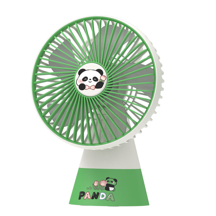 Ladies Portable Table Fan in Panda Design Bowlift