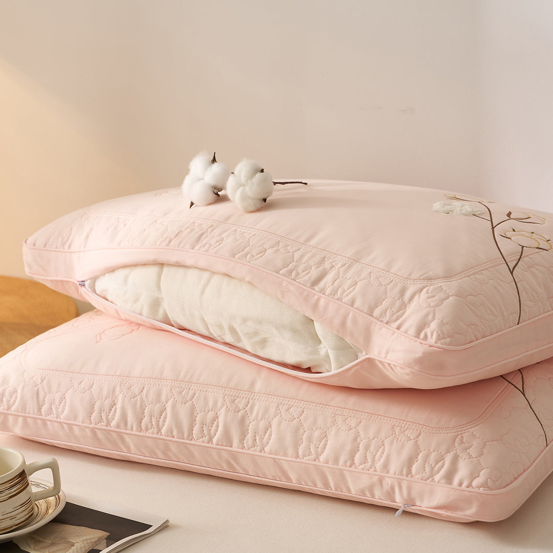 Premium Cotton Pillow Mattress Protector Bowlift